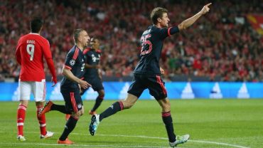 S.L. Benfica Vs. Bayern Munich