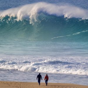 Nazaré Ondas Gigantes Praia