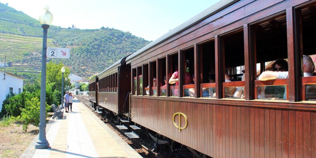 Douro Valley Train View